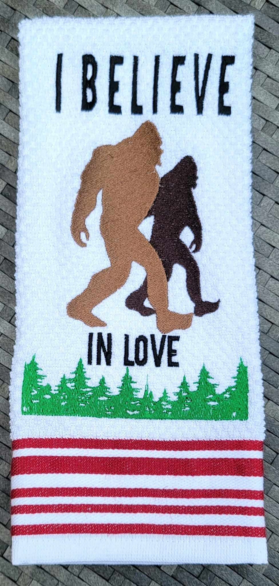 Bigfoot I believe in Love