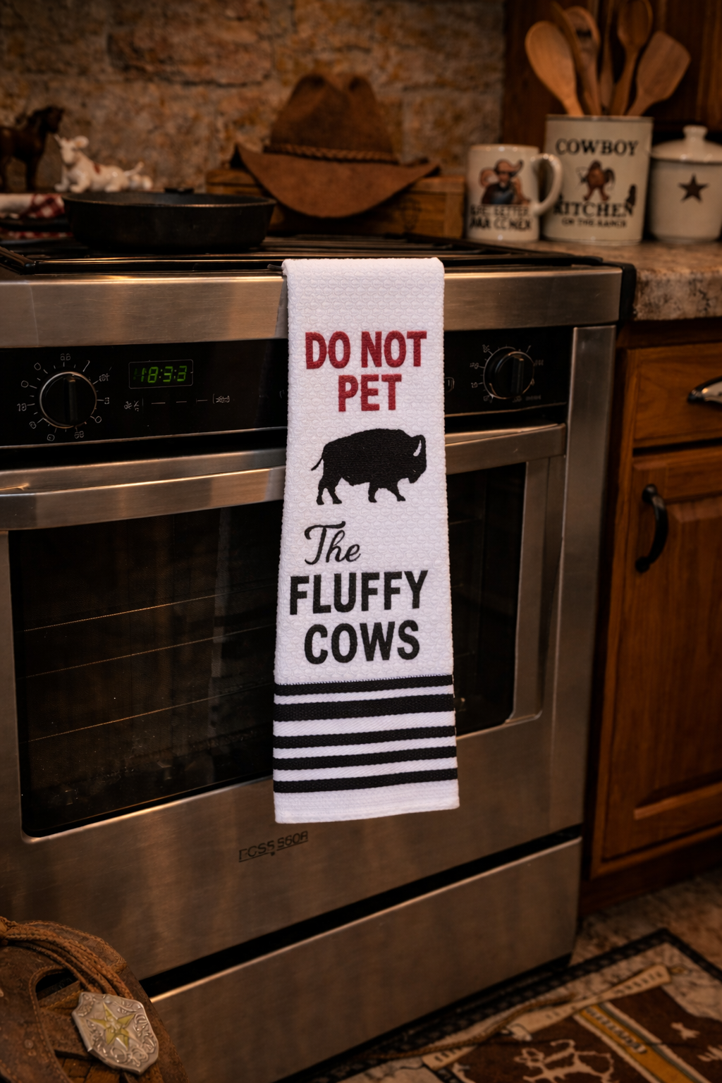 Don't pet Fluffy Cows