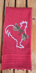Holiday Farm Animal Embroidered Kitchen Towels